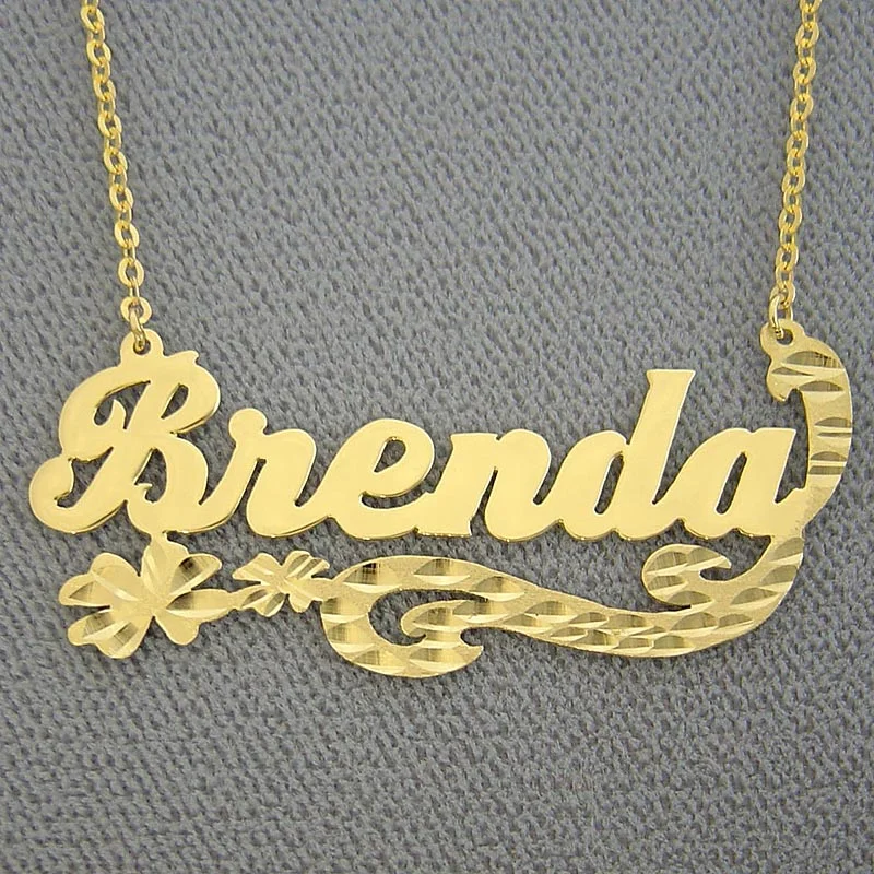 Keepsake Personalized Name Necklace For Women Custom Gold Tone Floral Wave Stainless Steel Her Birthday Anniversary Gift Jewelry
Keepsake Personalized Name Necklace For Women Custom Gold Tone Floral Wave Stainless Steel Her Birthday Anniversary Gift Jewelry