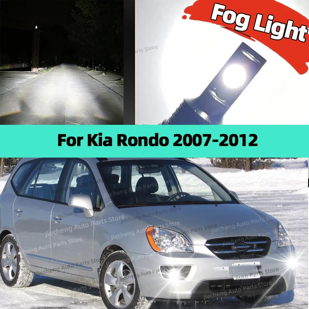 2Pcs Car LED Front Fog Light Bulbs 6000K White For Kia Rondo 2007 2008 2009 2010 2011 2012 Plug and Play Anti-Glare
2Pcs Car LED Front Fog Light Bulbs 6000K White For Kia Rondo 2007 2008 2009 2010 2011 2012 Plug and Play Anti-Glare