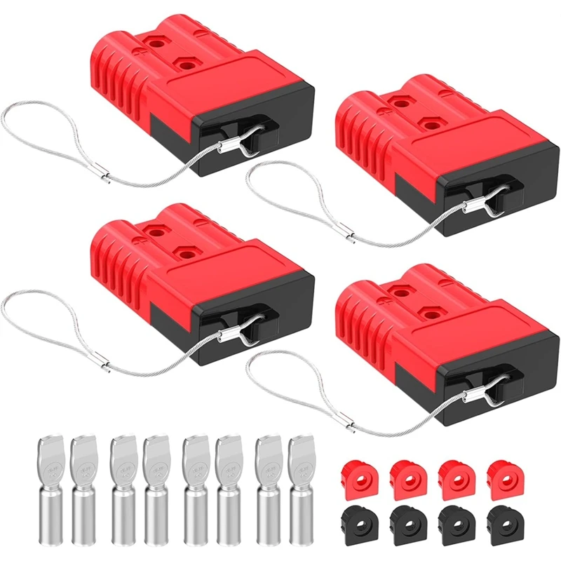 NEW_Anderson Connector, подключение аккумулятора 1/0AWG с твердой крышкой, красный 
NEW_Anderson Connector, подключение аккумулятора 1/0AWG с твердой крышкой, красный