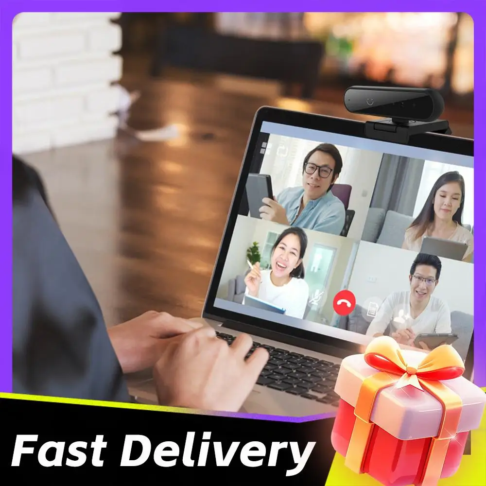 Facial Recognition Webcam 1MP 720P/2MP 1080P for Windows 10/11 USB Computer Webcam Built-in Microphone Computer Web Camera
Facial Recognition Webcam 1MP 720P/2MP 1080P for Windows 10/11 USB Computer Webcam Built-in Microphone Computer Web Camera