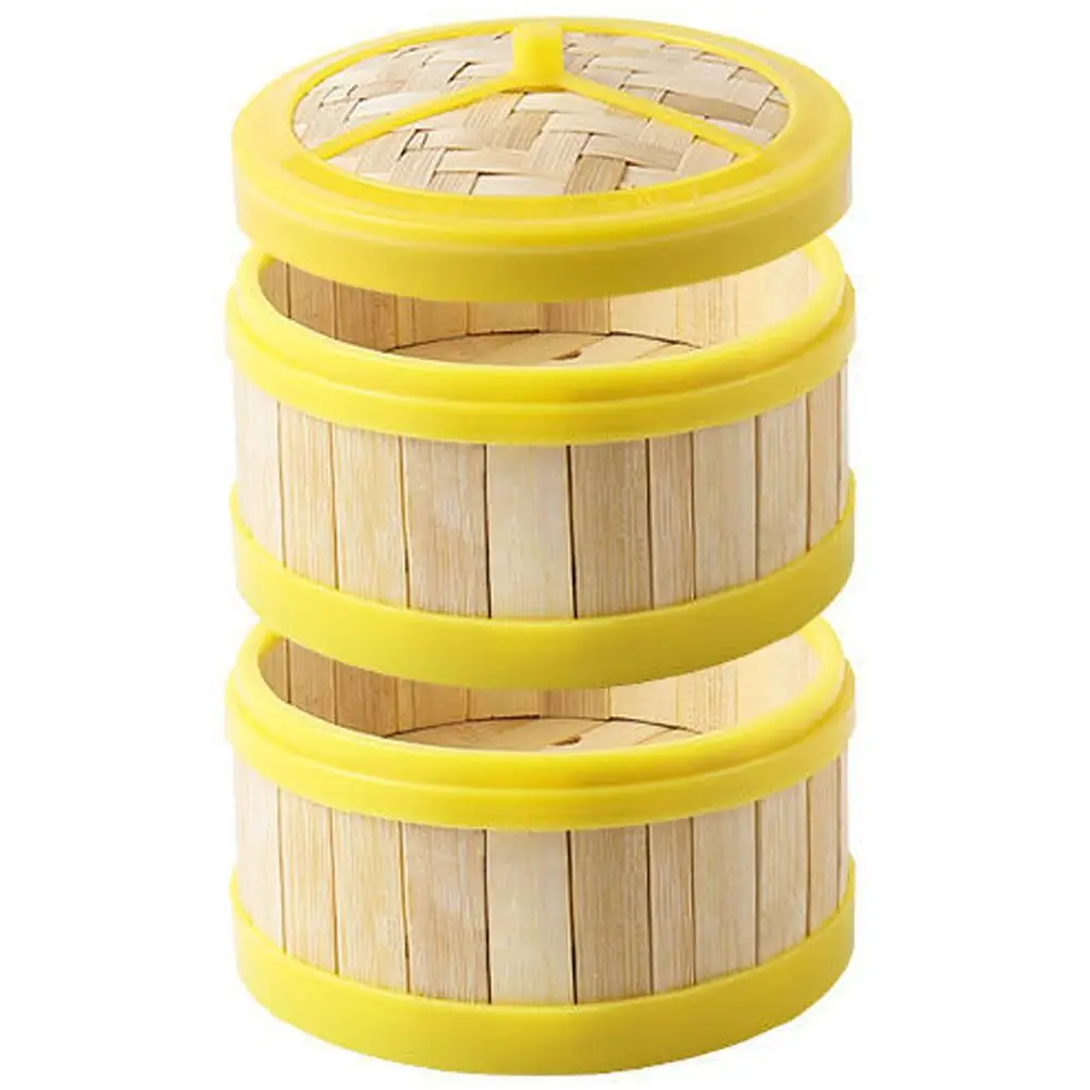 Bamboo Food Large Size Covered Basket for Kitchen Steaming Fish Shellfish Dumpling Convenient Bamboo Steamer Bun Practical Tool
Bamboo Food Large Size Covered Basket for Kitchen Steaming Fish Shellfish Dumpling Convenient Bamboo Steamer Bun Practical Tool
