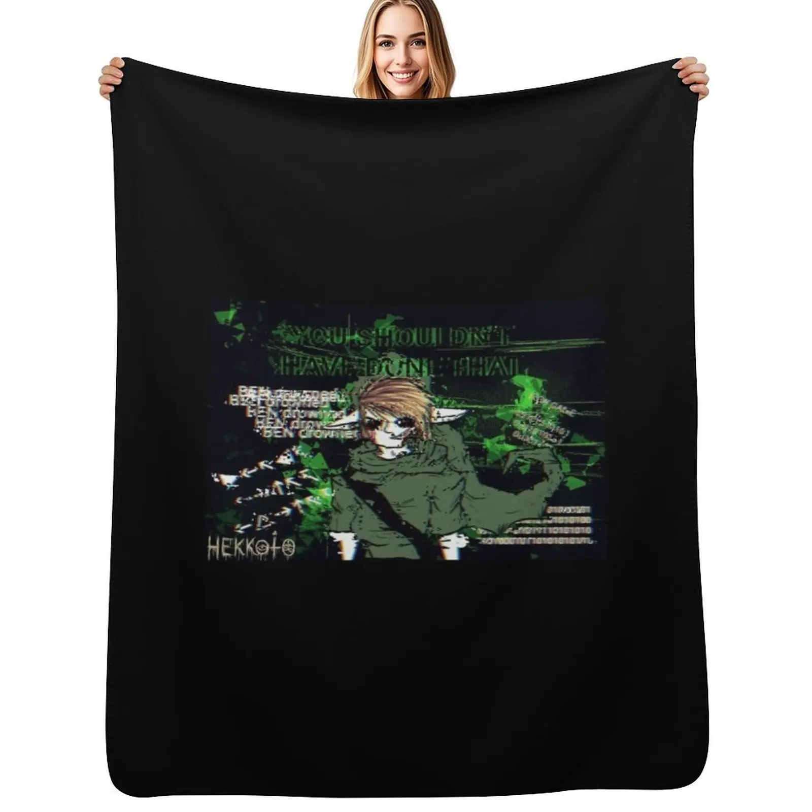 Ben Drowned creepypasta monster killer Throw Blanket Soft Plaid Bed Fashionable Warm Furry Blankets
Ben Drowned creepypasta monster killer Throw Blanket Soft Plaid Bed Fashionable Warm Furry Blankets