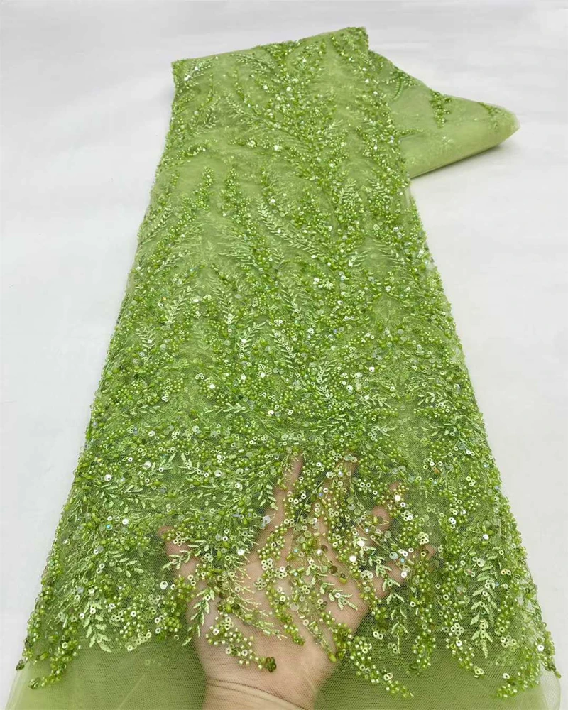 Роскошная кружевная ткань с вышивкой и блестками и бусинами для праздничного платья, свадебного платья, сетчатая кружевная ткань, хит продаж
Роскошная кружевная ткань с вышивкой и блестками и бусинами для праздничного платья, свадебного платья, сетчатая кружевная ткань, хит продаж