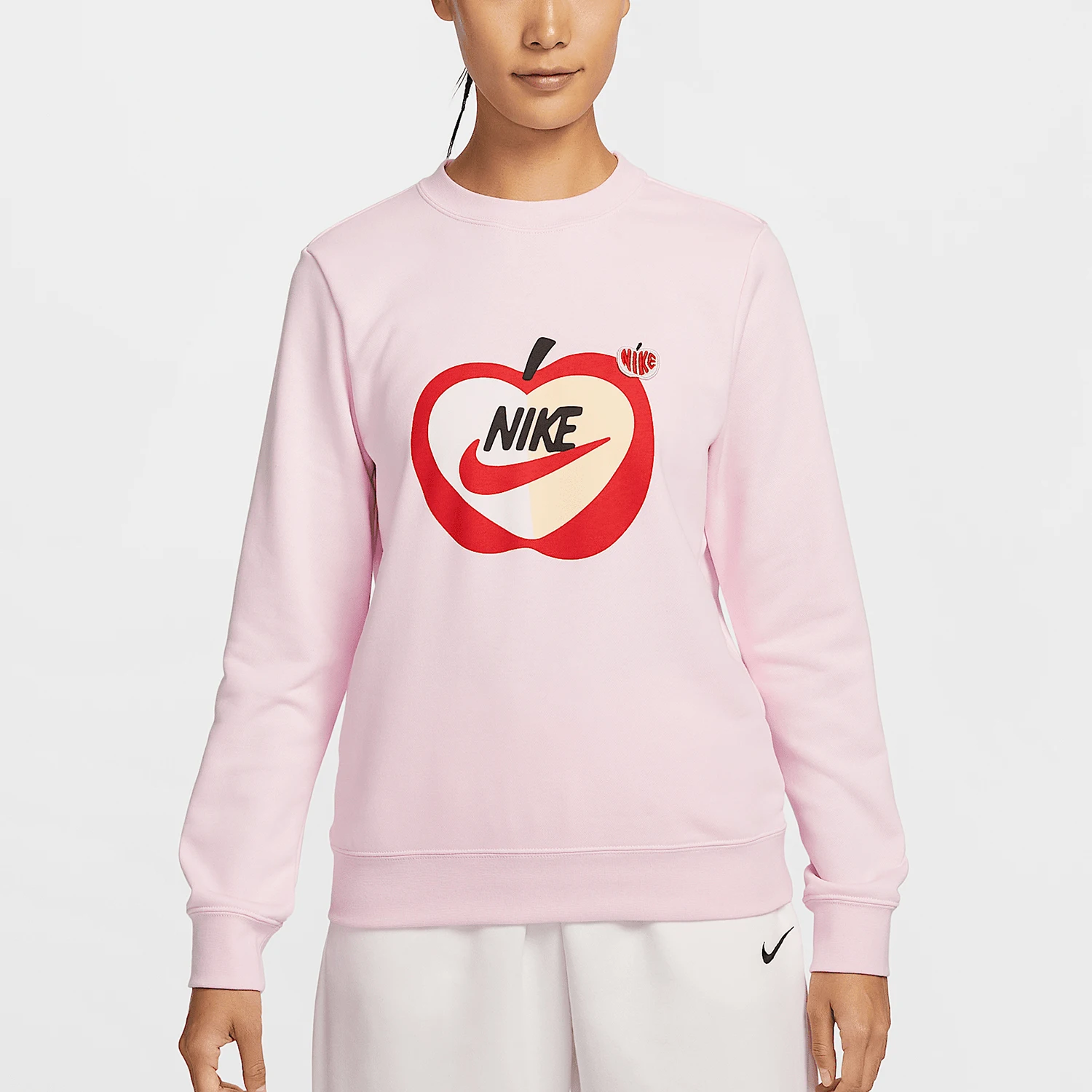 Nike Новая женская вязаная повседневная толстовка с круглым вырезом и спортивным принтом IB8232-663
Nike Новая женская вязаная повседневная толстовка с круглым вырезом и спортивным принтом IB8232-663