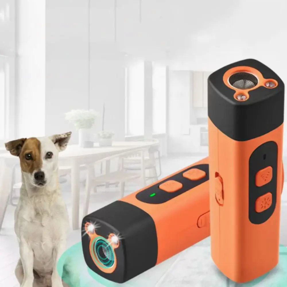 Rechargeable Ultrasonic Pet Dog Repeller with LED Flashlight Anti Barking Dog Training Repellents Remote Control Professional
Rechargeable Ultrasonic Pet Dog Repeller with LED Flashlight Anti Barking Dog Training Repellents Remote Control Professional