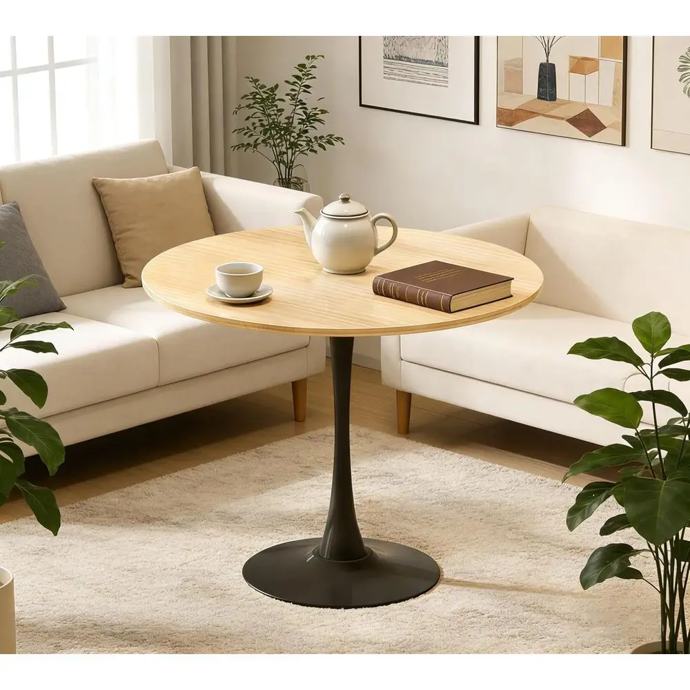 Mid-Century Modern Small Kitchen Table with MDF Wooden Top, Suitable for 2-4 Persons, Ideal for Dining and Living Rooms
Mid-Century Modern Small Kitchen Table with MDF Wooden Top, Suitable for 2-4 Persons, Ideal for Dining and Living Rooms