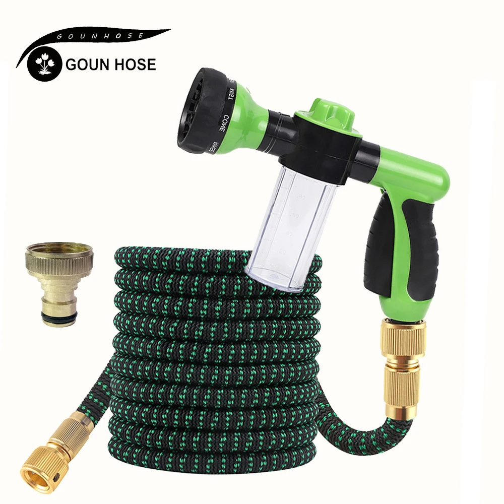 Garden Hose Expandable Water Hose High-Pressure Car Wash Water Gun Expandable Garden Magic Hose Irrigation Tool GOUN HOSE
Garden Hose Expandable Water Hose High-Pressure Car Wash Water Gun Expandable Garden Magic Hose Irrigation Tool GOUN HOSE