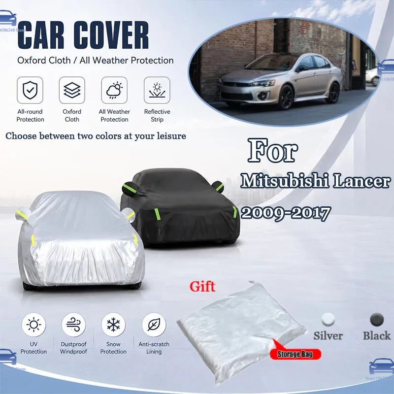 For Mitsubishi Lancer 2009-2017 2015 2016 All Weather Oxford Car Cover UV Snow Dustproof Reflective Strip Outdoor Protection
For Mitsubishi Lancer 2009-2017 2015 2016 All Weather Oxford Car Cover UV Snow Dustproof Reflective Strip Outdoor Protection