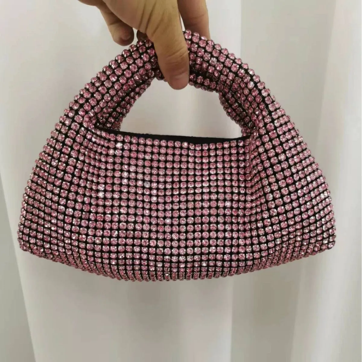Women's Internet Celebrity King Diamond Handbag Shoulder Chain Messenger Bag Trendy Glitter Material Tote Bolsas De Fiesta Noche
Women's Internet Celebrity King Diamond Handbag Shoulder Chain Messenger Bag Trendy Glitter Material Tote Bolsas De Fiesta Noche