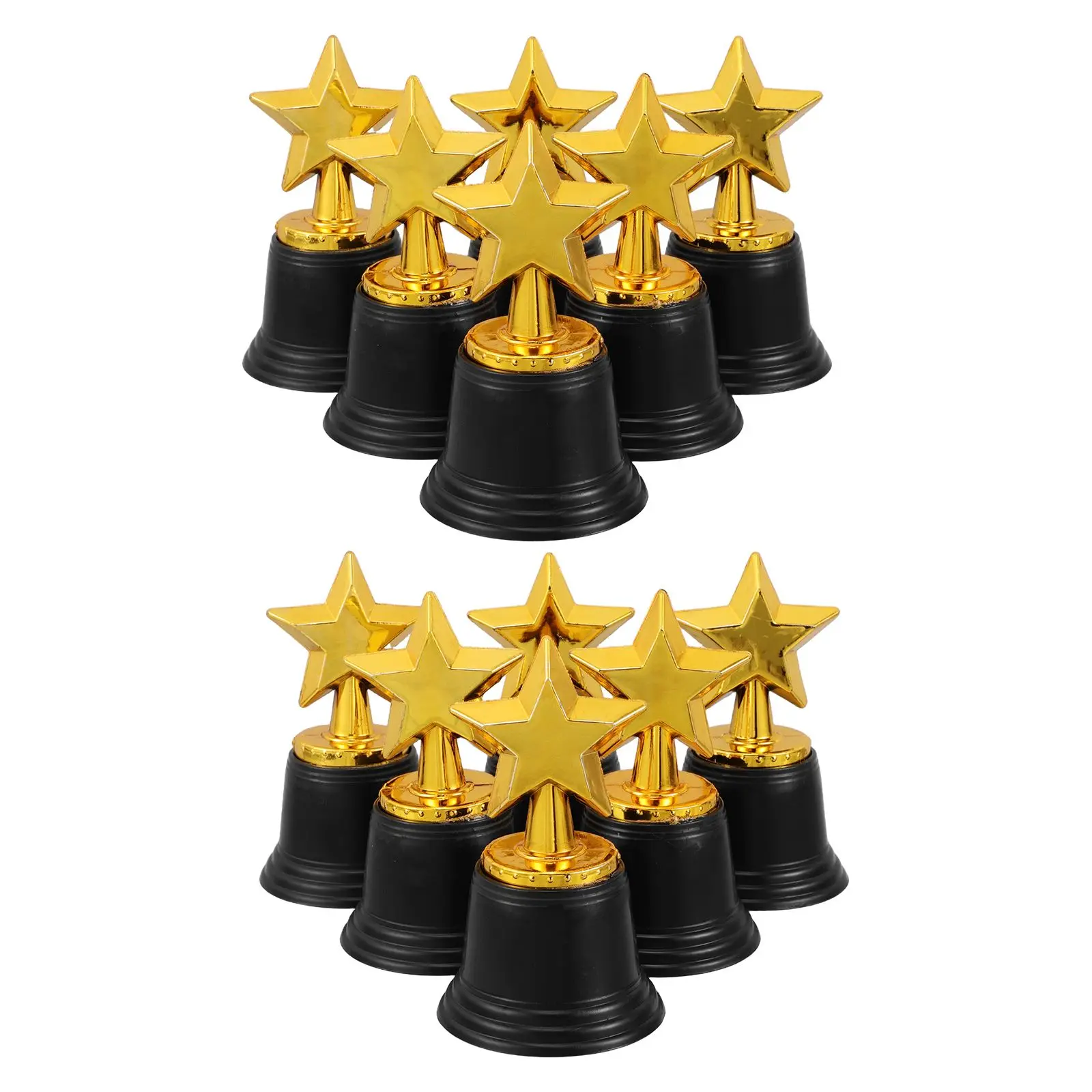 12 Pcs Star Trophy Gold Golden Award Trophies Mini Metal Match Prizes Party Favors Staff
12 Pcs Star Trophy Gold Golden Award Trophies Mini Metal Match Prizes Party Favors Staff