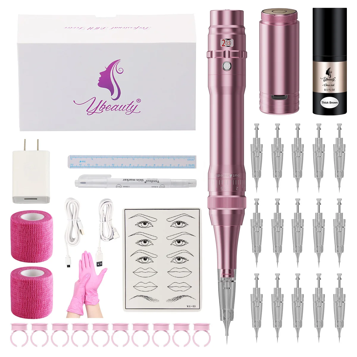 Eyeliner lip floating eyebrow tattoo machine wireless embroidery bayonet needle set
Eyeliner lip floating eyebrow tattoo machine wireless embroidery bayonet needle set