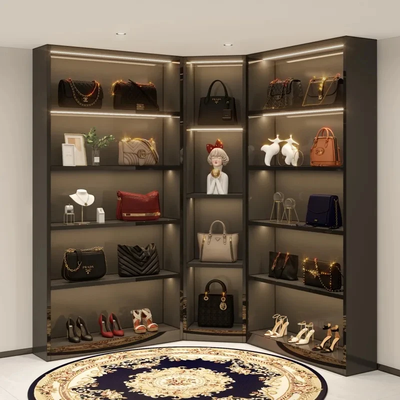 custom.Retail Display Clothing Store Bag Store Luxury Shelves
custom.Retail Display Clothing Store Bag Store Luxury Shelves