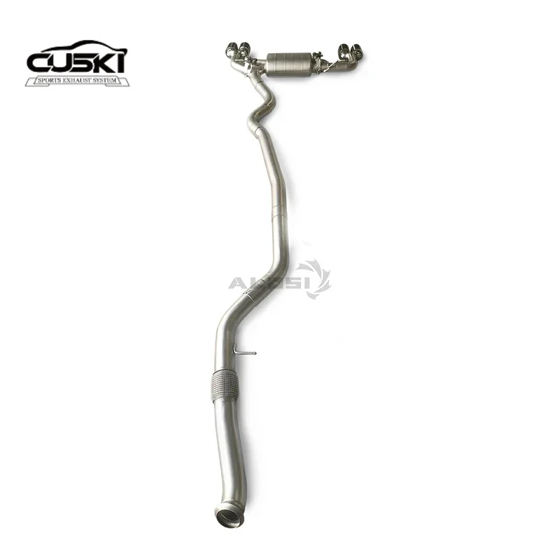 Клапан Cat задняя выхлопная труба подходит для BMW 340I F30 3.0t B58 2015-2019 аксессуары для выхлопной системы из нержавеющей стали 
Клапан Cat задняя выхлопная труба подходит для BMW 340I F30 3.0t B58 2015-2019 аксессуары для выхлопной системы из нержавеющей стали