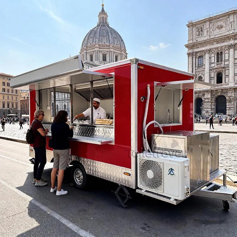 Street Fully Equipped Food Trailer Hot Dog Burger Mobile Food Trailer Cart Coffee Custom Mobile Food Truck para Pollo Frito
Street Fully Equipped Food Trailer Hot Dog Burger Mobile Food Trailer Cart Coffee Custom Mobile Food Truck para Pollo Frito