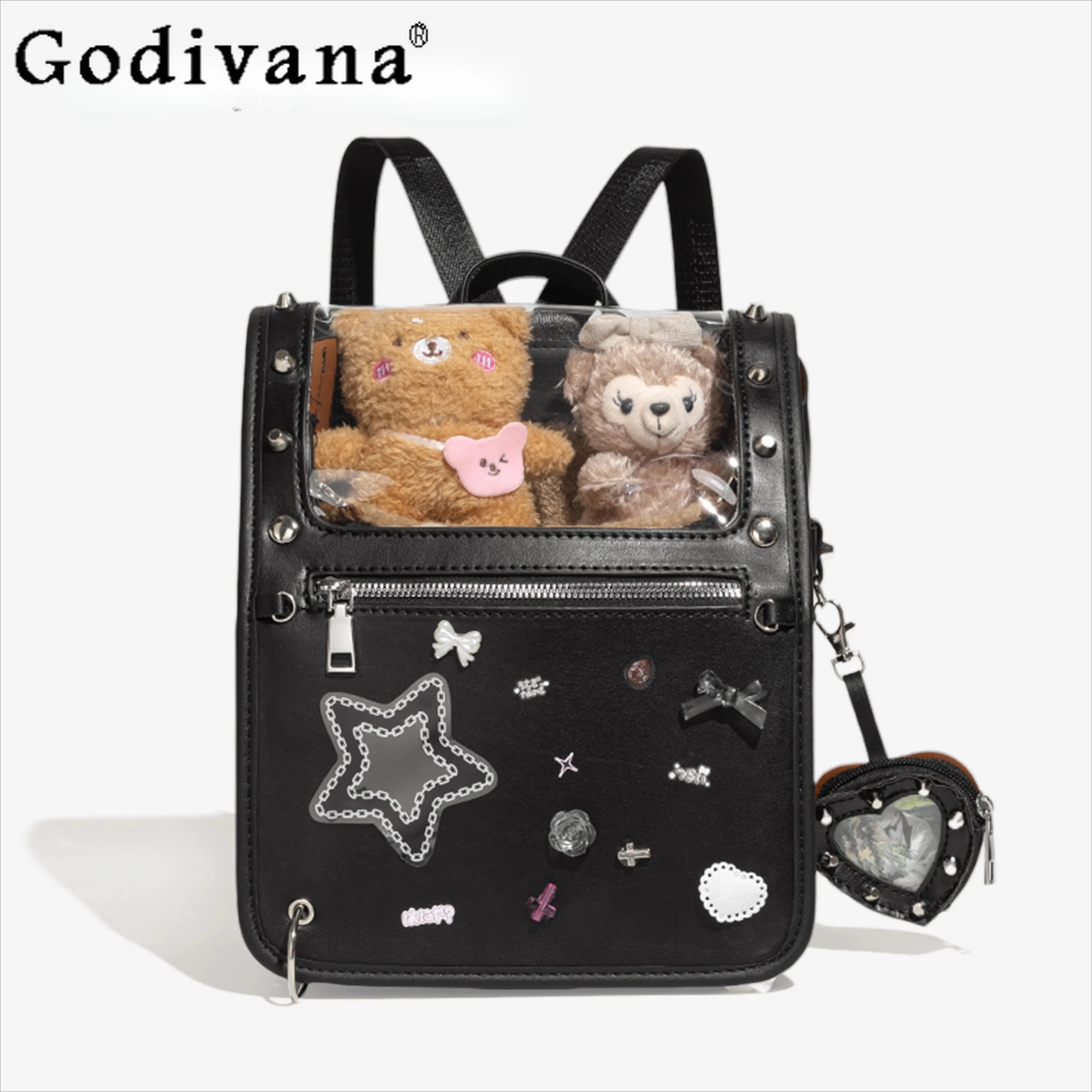 Y2k Sweet Cool Babes Wind Japanese Original Pain Bag Cute Baby Bag Large Capacity Commuter Student Double Shoulder Schoolbag
Y2k Sweet Cool Babes Wind Japanese Original Pain Bag Cute Baby Bag Large Capacity Commuter Student Double Shoulder Schoolbag