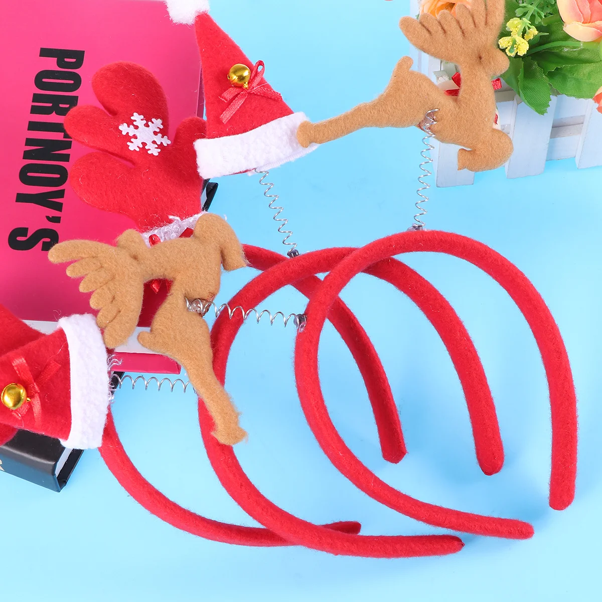 6pcs Reindeer Horn Hair Hoops Lightweight Christmas Headwear For Kids Adults Party Carnival Easter Nye Decorations Hair Bands
6pcs Reindeer Horn Hair Hoops Lightweight Christmas Headwear For Kids Adults Party Carnival Easter Nye Decorations Hair Bands