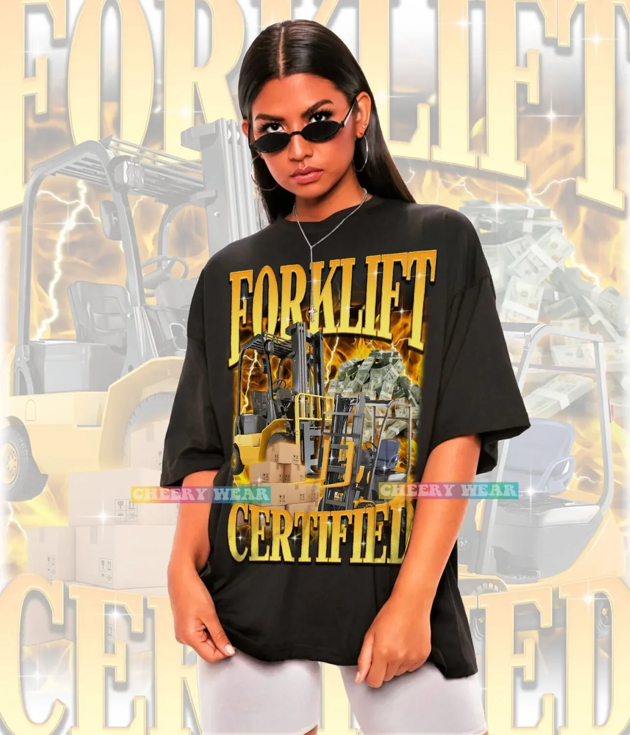 Forklift Certified T Shirt Funny For Friends 90s Meme Humor Sarcastic Friend
Forklift Certified T Shirt Funny For Friends 90s Meme Humor Sarcastic Friend