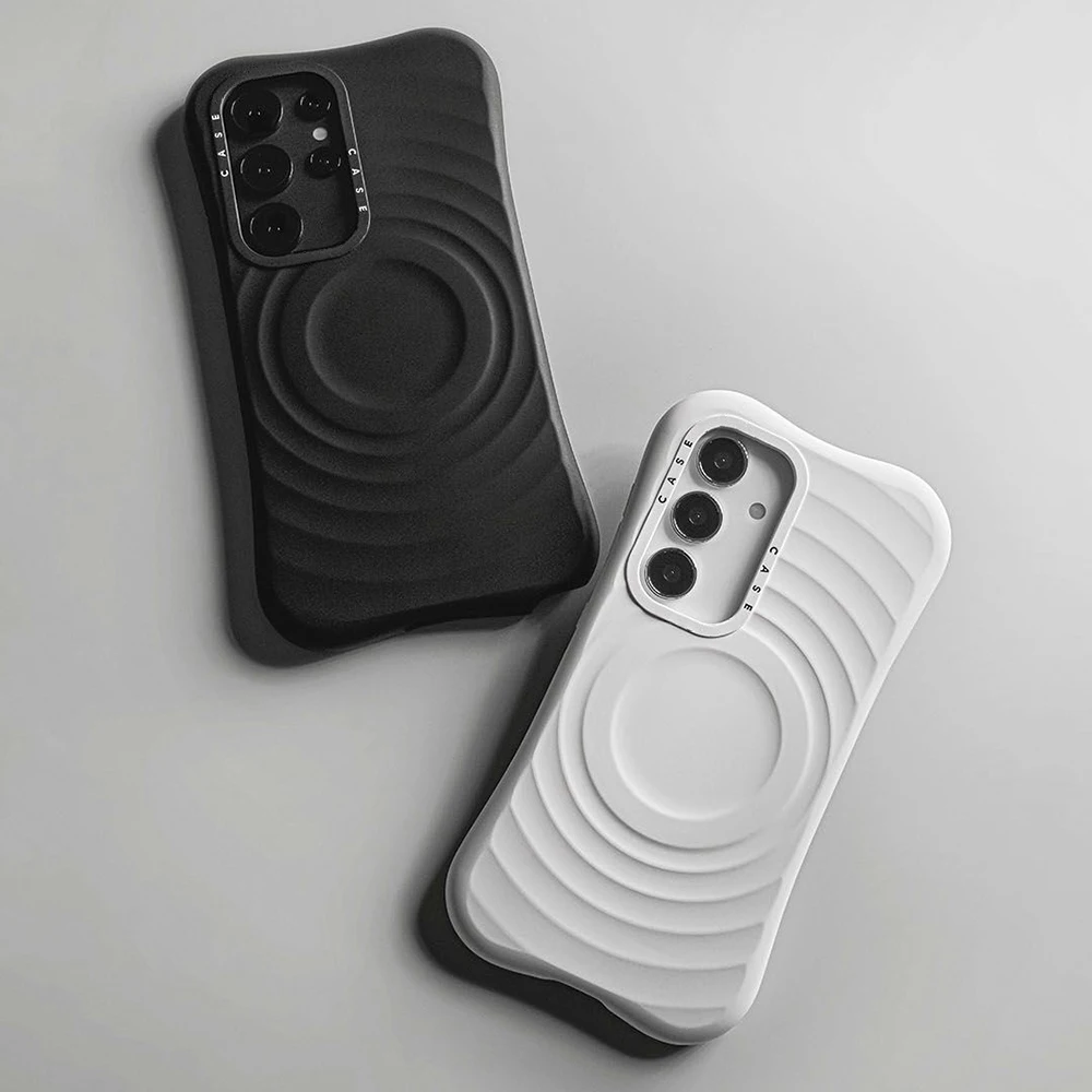 Ripple Liquid Silicone Engraved Letters Magnetic Phone Case For Samsung Galaxy S24 S25 Ultra S24Plus With Bracket Cover
Ripple Liquid Silicone Engraved Letters Magnetic Phone Case For Samsung Galaxy S24 S25 Ultra S24Plus With Bracket Cover