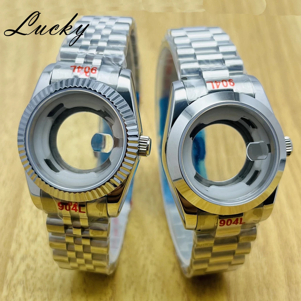 31mm Luxury Lady's Watch Case Stainless Steel Sapphire Glass Fluted Curved Fit NH05 NH06 Movement For 24.2mm-25mm Dial
31mm Luxury Lady's Watch Case Stainless Steel Sapphire Glass Fluted Curved Fit NH05 NH06 Movement For 24.2mm-25mm Dial
