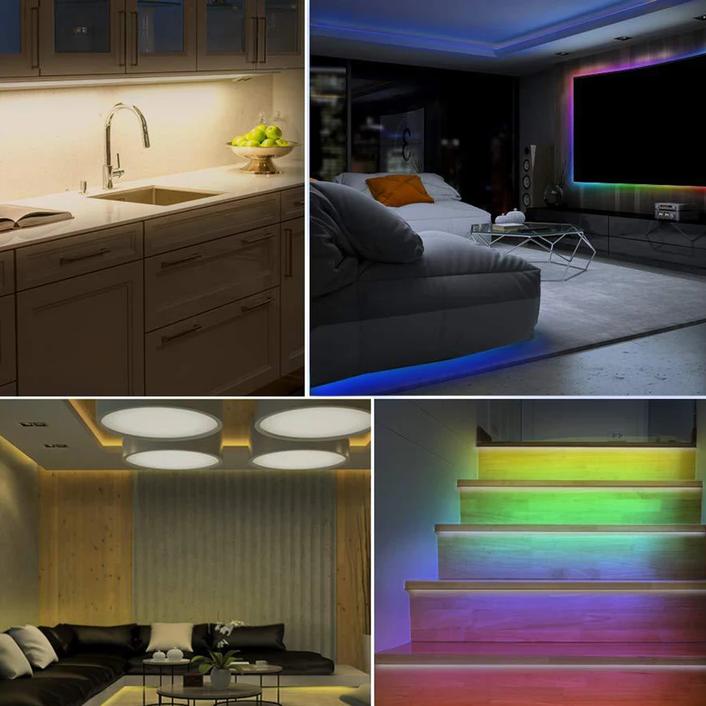 2 Rolls LED Strip Light Flexible Colorful Rope Light Waterproof Energy Saving Eco Friendly Decorative for Computer Desk
2 Rolls LED Strip Light Flexible Colorful Rope Light Waterproof Energy Saving Eco Friendly Decorative for Computer Desk