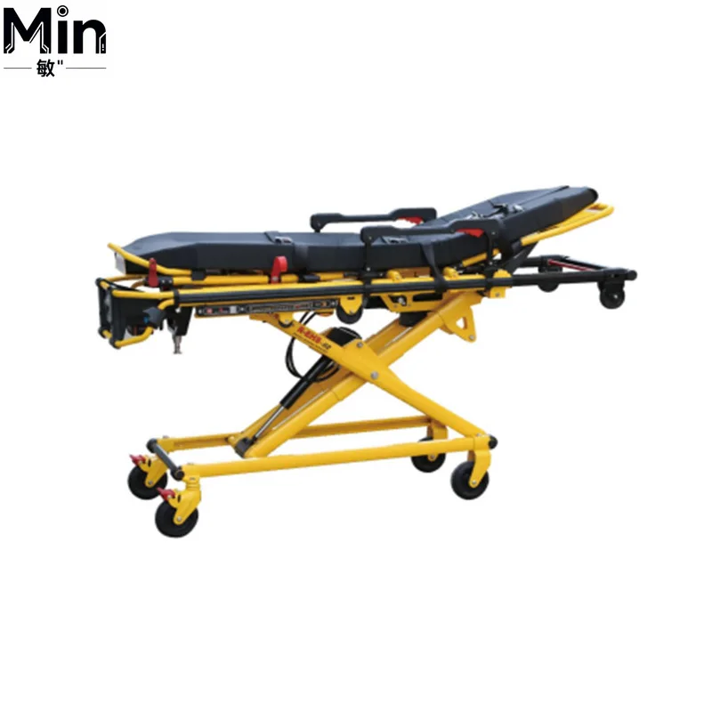 High-Strength Aluminum Alloy Emergency Stretcher, Adjustable Ambulance Stretcher for EMS Patient Transport
High-Strength Aluminum Alloy Emergency Stretcher, Adjustable Ambulance Stretcher for EMS Patient Transport