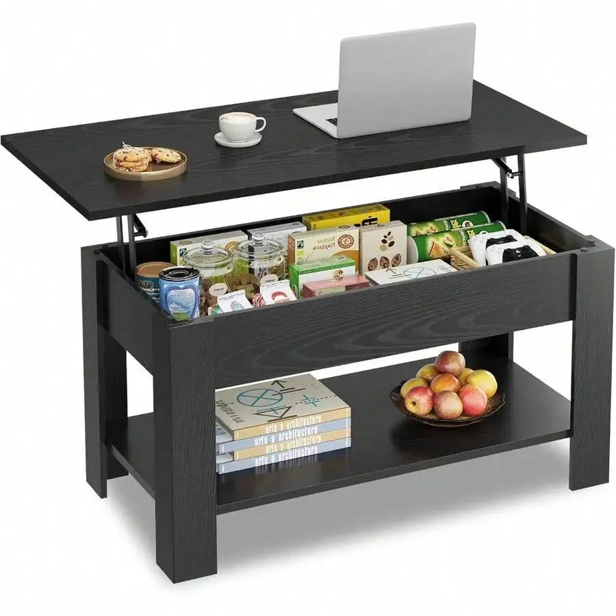 Coffee Table, 39" Lift Top Coffee Table With Hidden Compartment, Storage Shelf And Lifting Top For Home Living Room, Office And
Coffee Table, 39" Lift Top Coffee Table With Hidden Compartment, Storage Shelf And Lifting Top For Home Living Room, Office And