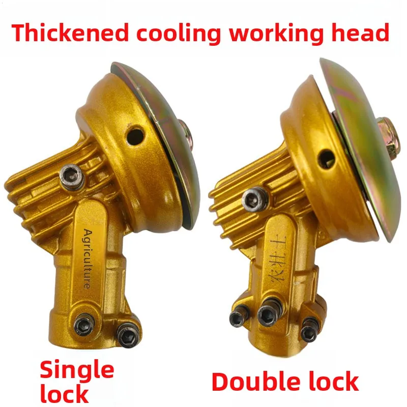 Brand-new golden thickened anti-entangling and heat-dissipating lawn mower work head 28mm x 9-tooth blade head seat accessory
Brand-new golden thickened anti-entangling and heat-dissipating lawn mower work head 28mm x 9-tooth blade head seat accessory