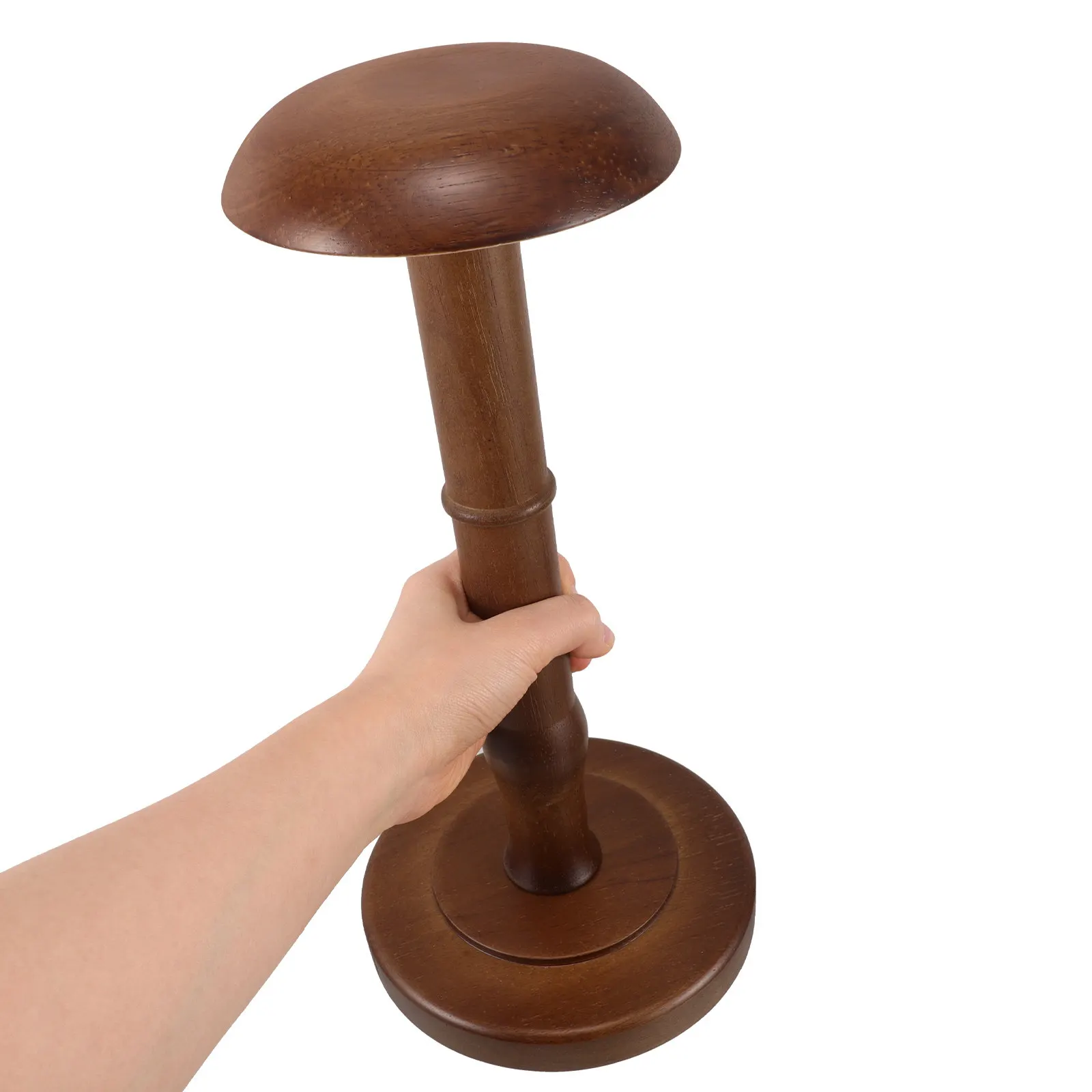 Solid Wood Hat Organizer Vintage Style Cap Display Stand for Home Office Retail Store Desktop Tabletop Headwear Storage Shelf
Solid Wood Hat Organizer Vintage Style Cap Display Stand for Home Office Retail Store Desktop Tabletop Headwear Storage Shelf