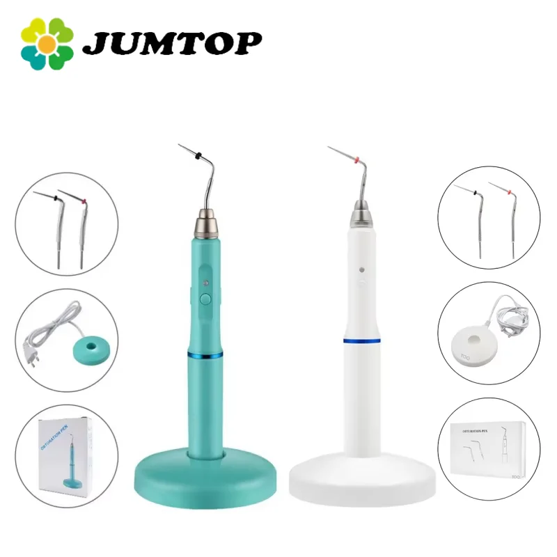 JUMTOP Dental Cordless Gutta Percha Obturation Pen with 2 Tips Root Canal Filling System Tooth Gum Cutter
JUMTOP Dental Cordless Gutta Percha Obturation Pen with 2 Tips Root Canal Filling System Tooth Gum Cutter