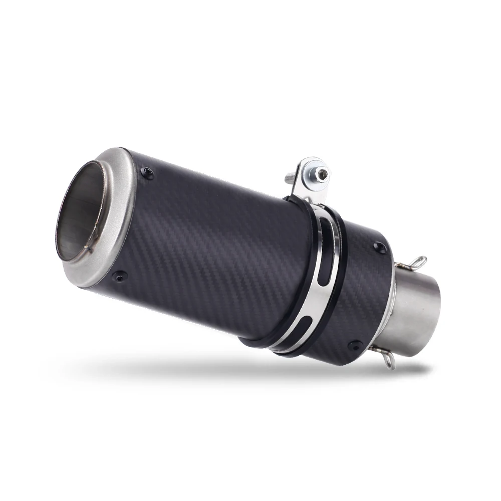 STLF Carbon Fiber Universal Motorcycle Exhaust Pipe Muffler for PCX XMAX FZ6 Z900 Ninja400 Ninja250 Mt15 R25 R15v3
STLF Carbon Fiber Universal Motorcycle Exhaust Pipe Muffler for PCX XMAX FZ6 Z900 Ninja400 Ninja250 Mt15 R25 R15v3