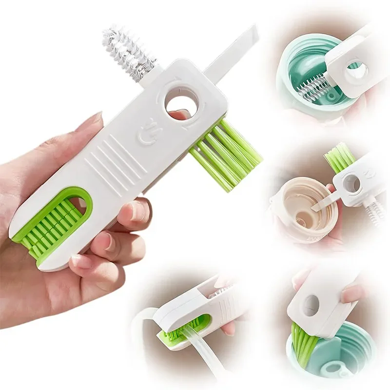 4 in 1 Cup Lid Cleaning Brush Portable Insulation Bottle Brush Multi-functional Cleaner Brush Set Home Kitchen Cleaning Tools
4 in 1 Cup Lid Cleaning Brush Portable Insulation Bottle Brush Multi-functional Cleaner Brush Set Home Kitchen Cleaning Tools