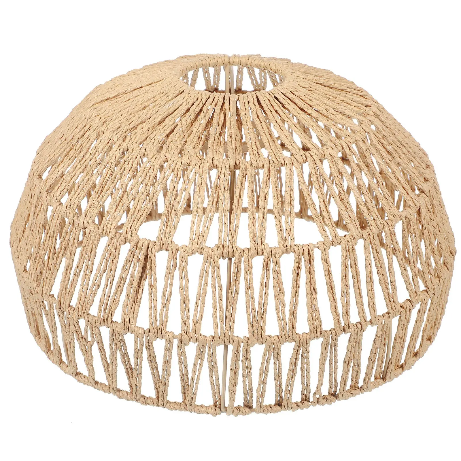 Woven Lampshade 30x17 Handmade Rope Braided Durable Iron Retro Small Cover for Restaurants Hotels Cafes Lighting Supply
Woven Lampshade 30x17 Handmade Rope Braided Durable Iron Retro Small Cover for Restaurants Hotels Cafes Lighting Supply