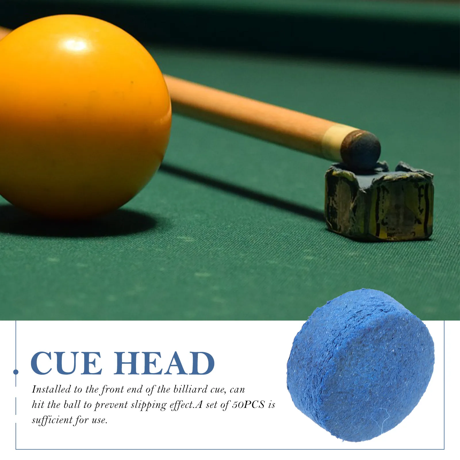 50Pcs Professional Billiard Tips Easy Carry Use Strengthen Handle End Billiard Tips Cue Tip Replacements
50Pcs Professional Billiard Tips Easy Carry Use Strengthen Handle End Billiard Tips Cue Tip Replacements