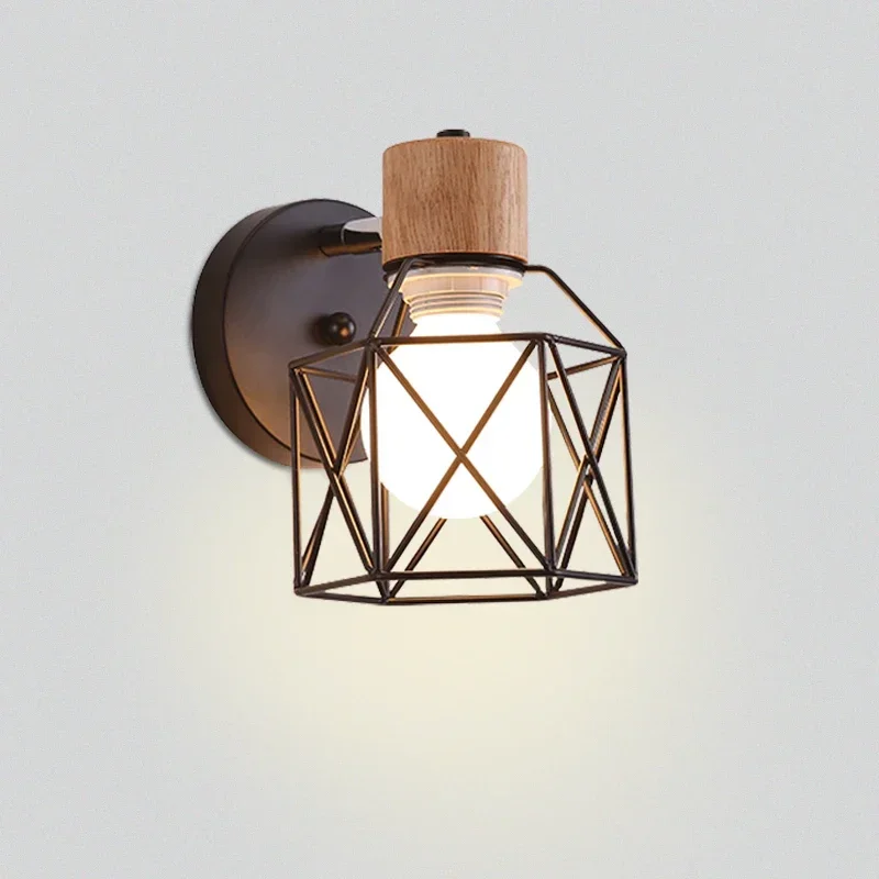 Modern Wooden Wall Lamp Nordic Decor Iron Art Home Bedroom Aisle Sconce Indoor Black White Light AC 220V
Modern Wooden Wall Lamp Nordic Decor Iron Art Home Bedroom Aisle Sconce Indoor Black White Light AC 220V