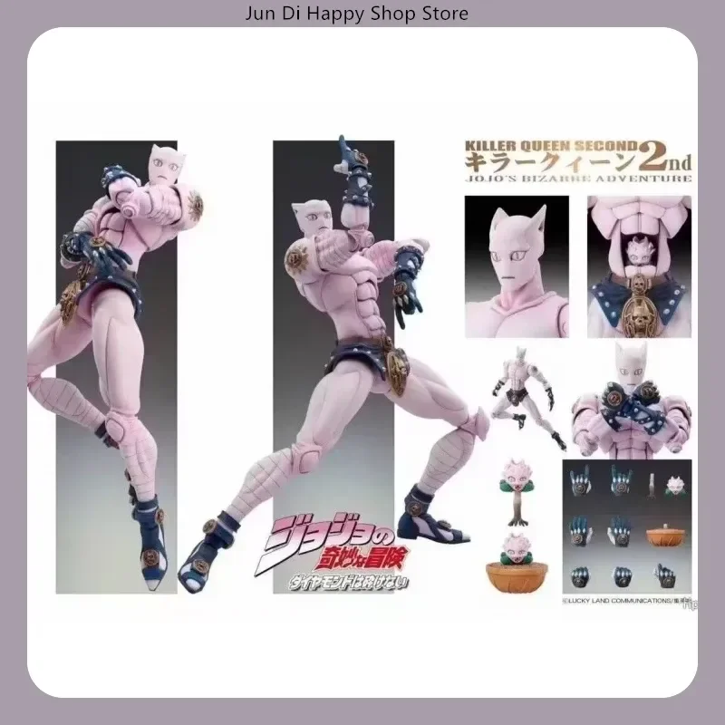 Невероятные приключения ДжоДжо, королева убийц, розовая/белая супер-статуя, шарнирная фигурка, модель, украшение для рабочего стола, подарок
Невероятные приключения ДжоДжо, королева убийц, розовая/белая супер-статуя, шарнирная фигурка, модель, украшение для рабочего стола, подарок