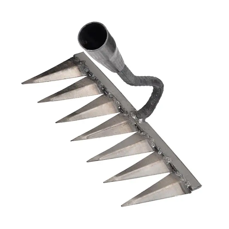 Hoe Weeding Rake Dethatching Six-Tooth Nail Rake Multi-Purpose Weeding Accessory For Patio Farm Vegetable Garden Backyard
Hoe Weeding Rake Dethatching Six-Tooth Nail Rake Multi-Purpose Weeding Accessory For Patio Farm Vegetable Garden Backyard