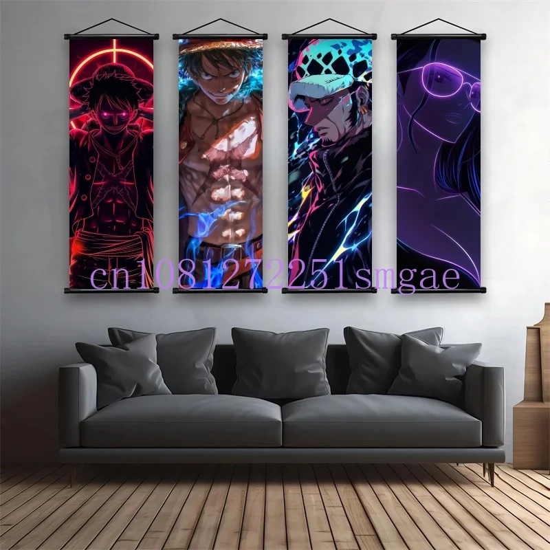 ONE PIECE Scrolls Picture Anime Canvas Hanging Painting Luffy Poster Zoro Home Decor Nami Wall Art Ace Cartoon Robin wallpaper
ONE PIECE Scrolls Picture Anime Canvas Hanging Painting Luffy Poster Zoro Home Decor Nami Wall Art Ace Cartoon Robin wallpaper
