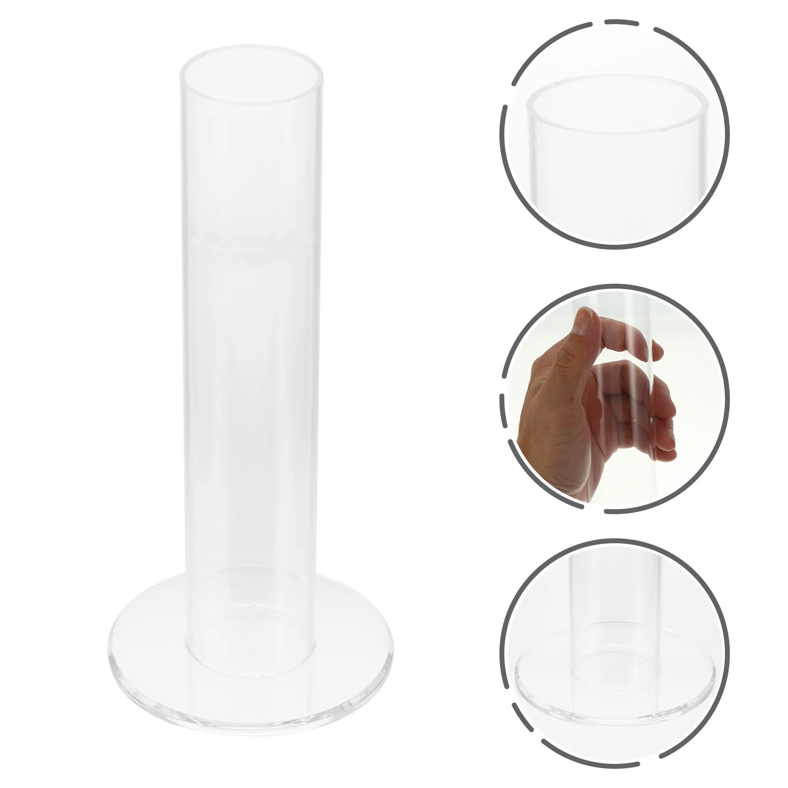 1Pcs Acrylic Hair Tie Display Stand Dried Flower Arranging Tube Transparent Home Decor Accessory for Headband Storage and Floral
1Pcs Acrylic Hair Tie Display Stand Dried Flower Arranging Tube Transparent Home Decor Accessory for Headband Storage and Floral