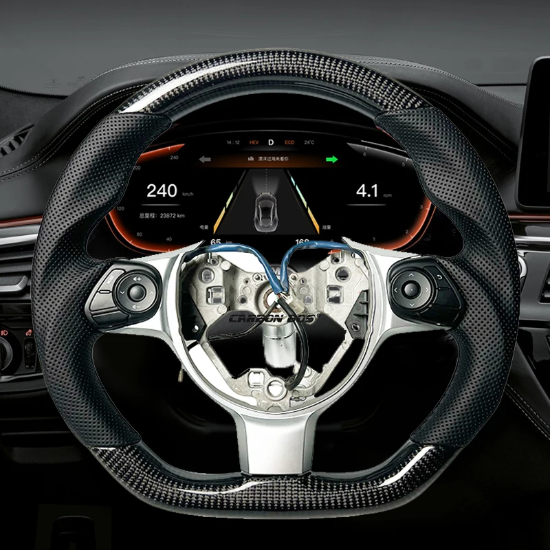 Черный руль из углеродного волокна для TOYOTA gt86 для SUBARU BRZ 2012-2015 2016, обновленный индивидуальный гоночный руль «сделай сам»
Черный руль из углеродного волокна для TOYOTA gt86 для SUBARU BRZ 2012-2015 2016, обновленный индивидуальный гоночный руль «сделай сам»