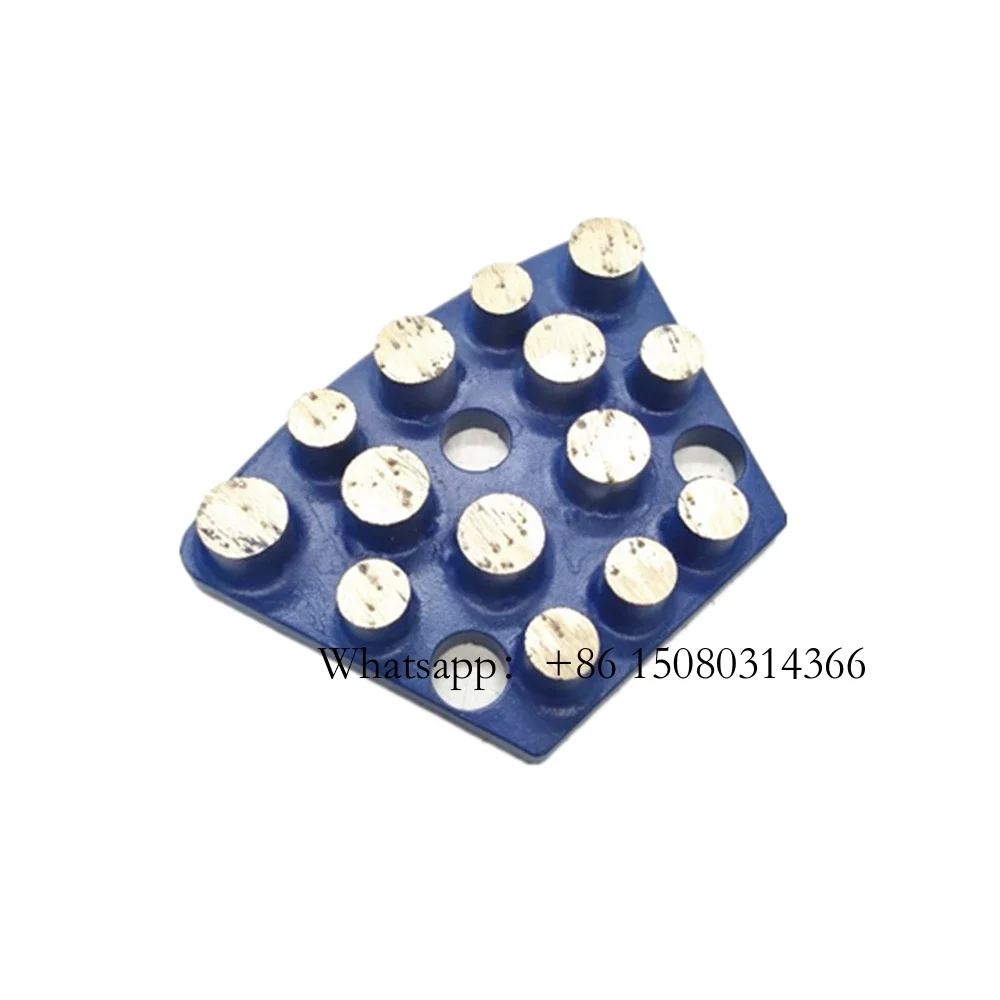 Fourteen Round Bars Blastrac Grinding Plates Diamond Metal Bond Disk For ASL Grinder Concrete Stone Floor 12PCS
Fourteen Round Bars Blastrac Grinding Plates Diamond Metal Bond Disk For ASL Grinder Concrete Stone Floor 12PCS