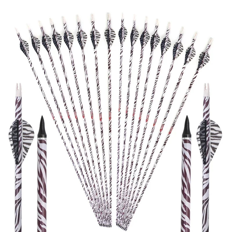 ACCMOS Стрелы из чистого углерода ID6,2 мм 23 24 25 26 27 28 29 30-дюймовый вал Spine400 Кожа зебры Рекурсивный/Традиционный/Сложный лук для охоты
ACCMOS Стрелы из чистого углерода ID6,2 мм 23 24 25 26 27 28 29 30-дюймовый вал Spine400 Кожа зебры Рекурсивный/Традиционный/Сложный лук для охоты