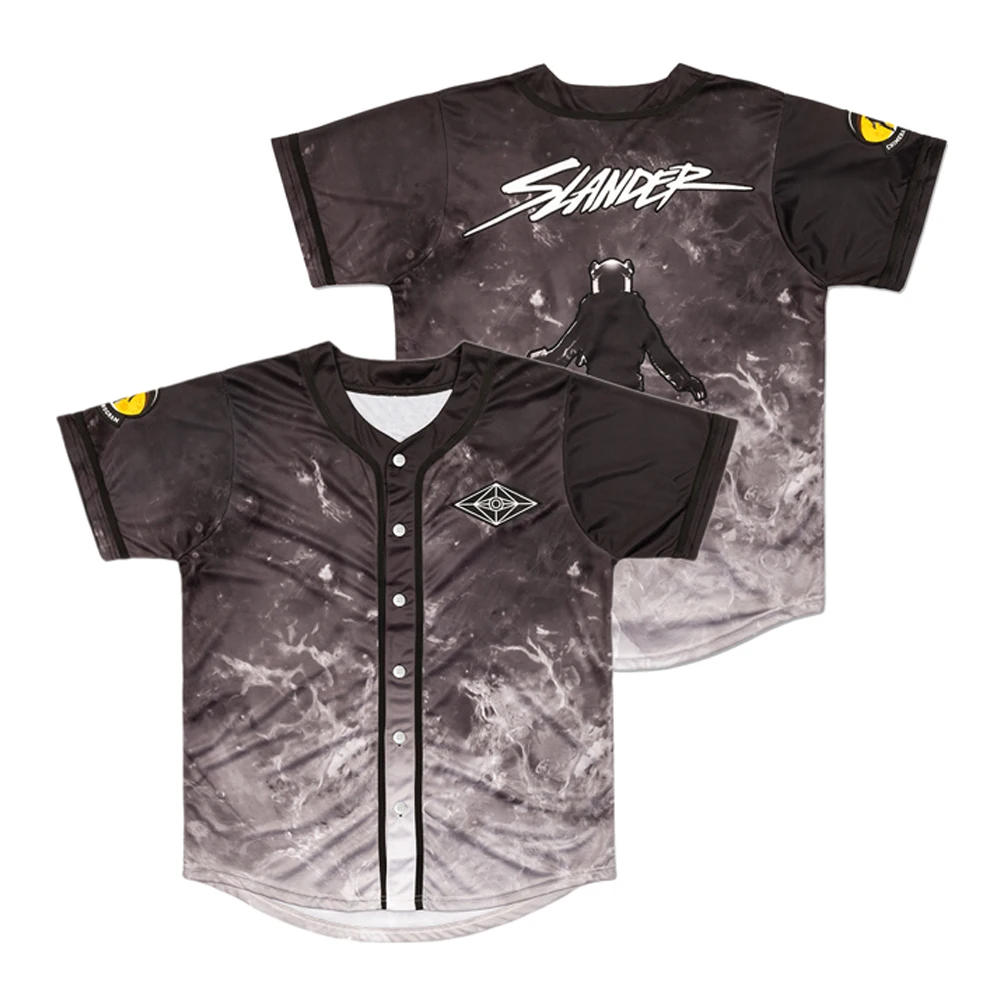 Slander Chimera Baseball Jersey Music Festival V-Neck Short Sleeve Button-up Shirts Women Men Streetwear Tops
Slander Chimera Baseball Jersey Music Festival V-Neck Short Sleeve Button-up Shirts Women Men Streetwear Tops