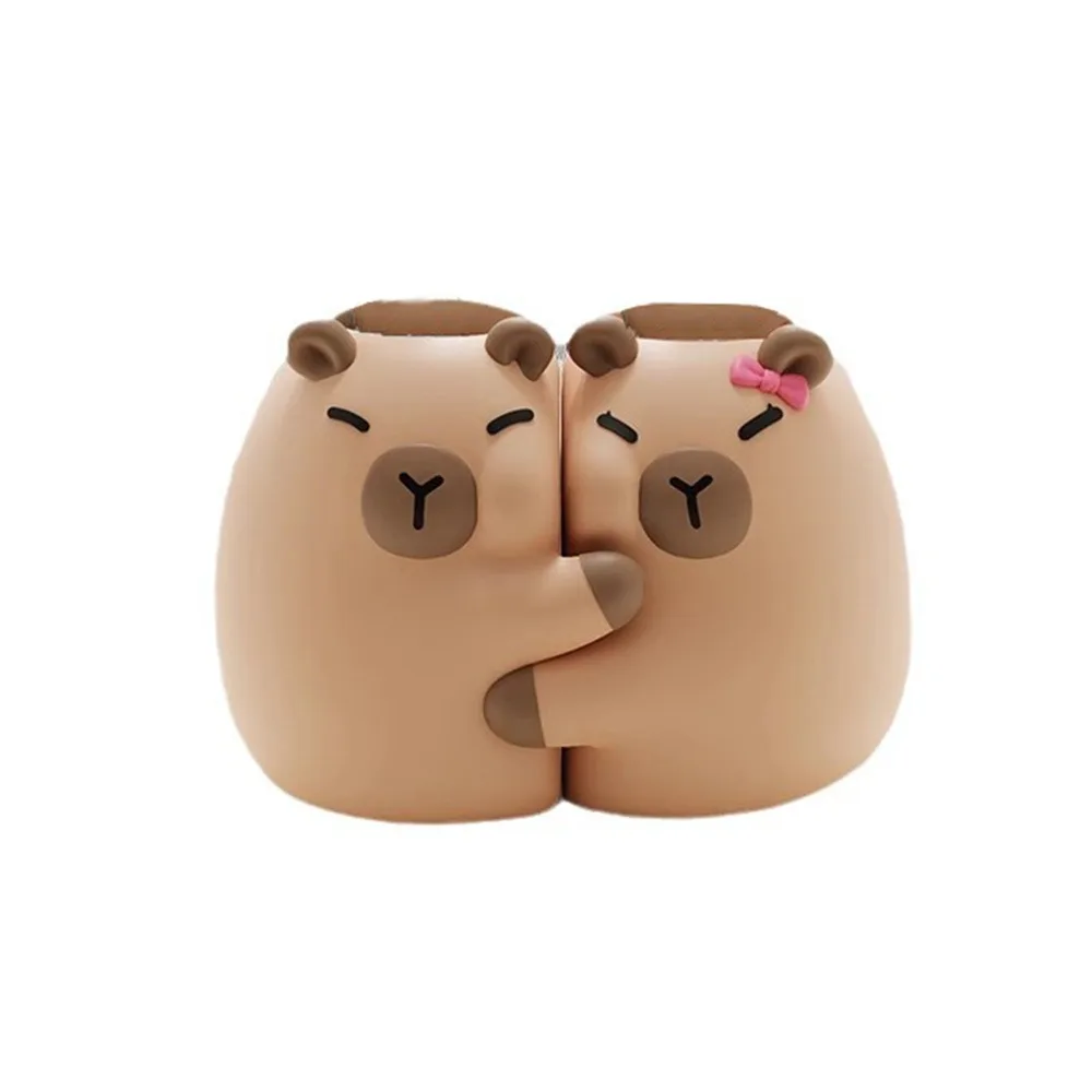 Multi-functional Capybara Toothbrush Holder Drain Hole Stable Couple Toothbrush Rack Reusable Removable Hanging Toothbrush Stand
Multi-functional Capybara Toothbrush Holder Drain Hole Stable Couple Toothbrush Rack Reusable Removable Hanging Toothbrush Stand