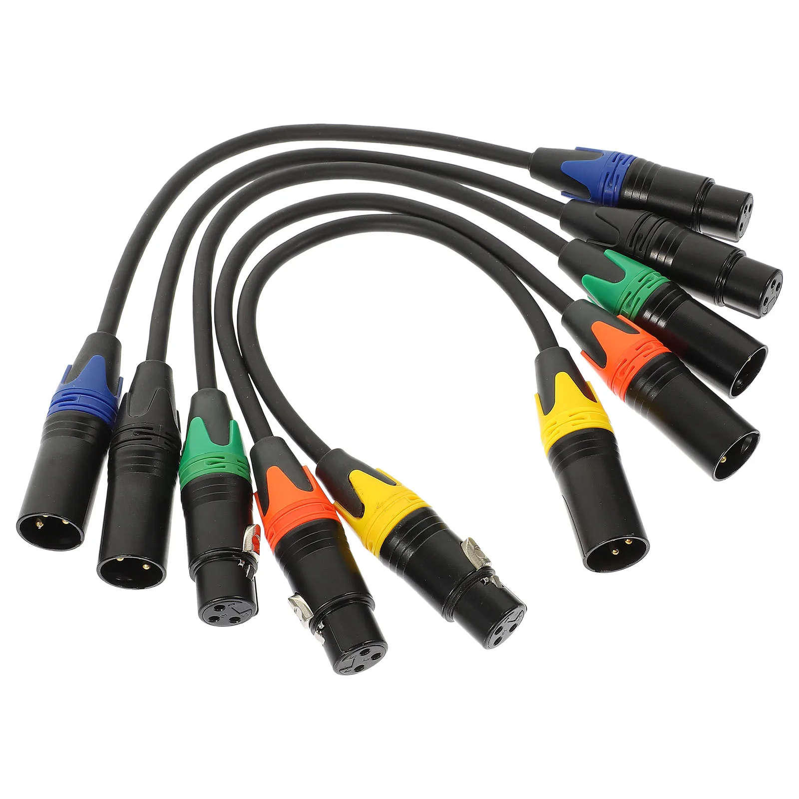 5 Pcs Audio Line Set Xlr Male to Female Microphone Cable Durable Connector Adapter for Earphone Wires Pvc Cord
5 Pcs Audio Line Set Xlr Male to Female Microphone Cable Durable Connector Adapter for Earphone Wires Pvc Cord