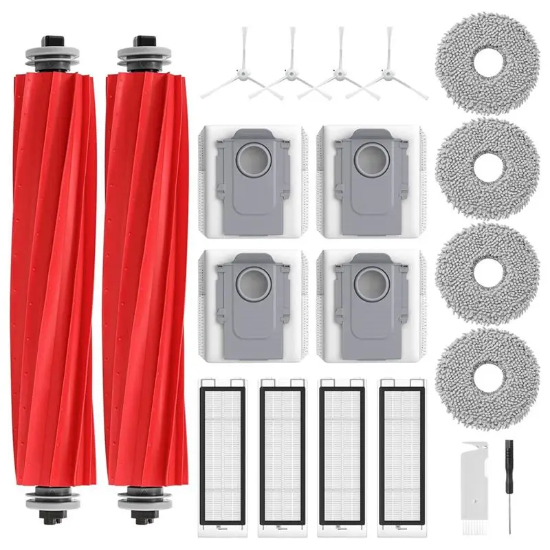 AT53 For Roborock Q Revo Robot Vacuum Cleaner Main Side Brush Hepa Filter Dust Bags Replacement Parts Accessories
AT53 For Roborock Q Revo Robot Vacuum Cleaner Main Side Brush Hepa Filter Dust Bags Replacement Parts Accessories