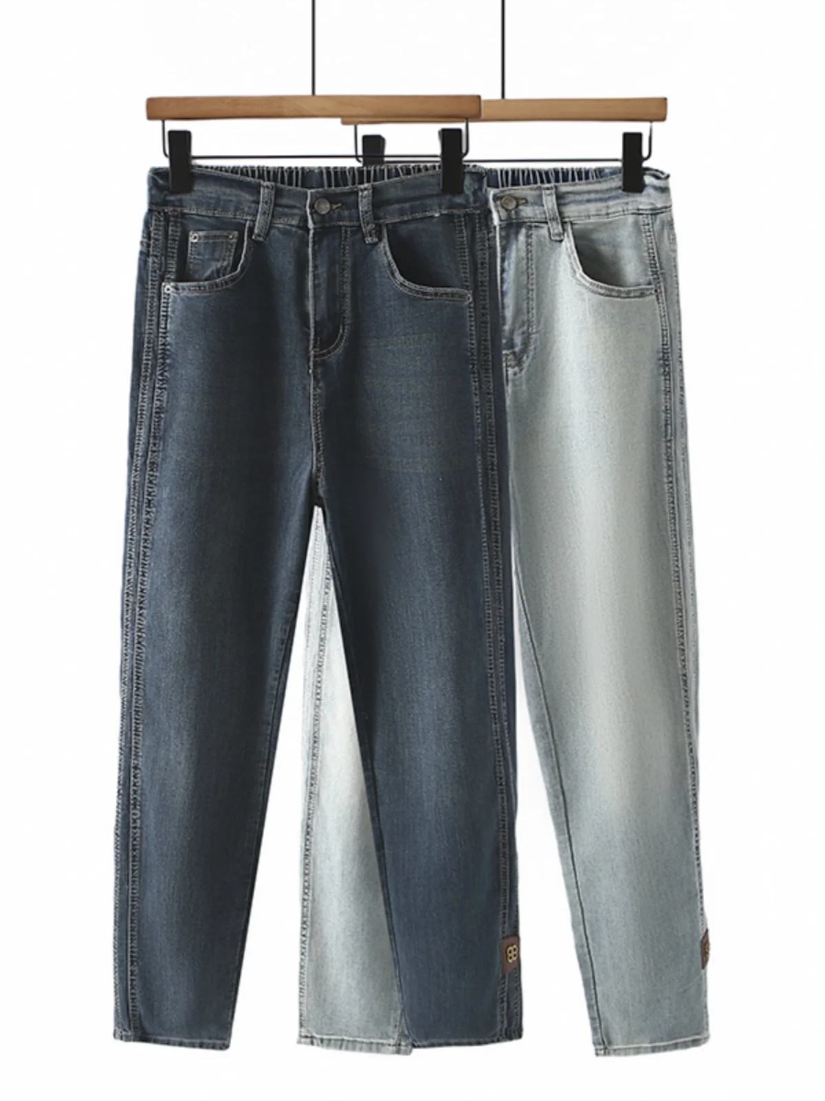 plus Size High Waist Skinny Jeans Spring Autumn New Style Letter Patchwork Nine Points Denim Pants Women's Fashion Slimming
plus Size High Waist Skinny Jeans Spring Autumn New Style Letter Patchwork Nine Points Denim Pants Women's Fashion Slimming