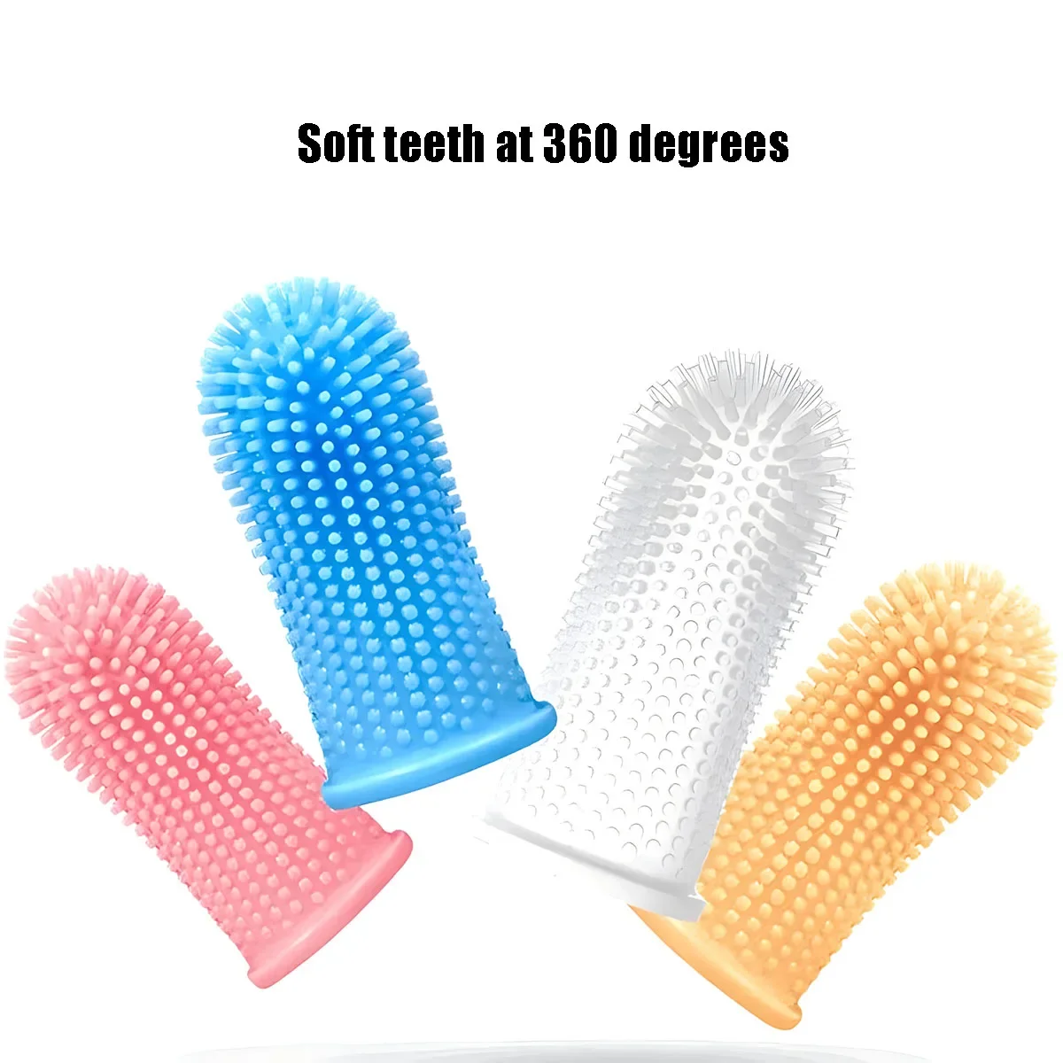 Pet Finger Toothbrush Cleaning Products for Cats and DogsOral Cleaning ToothbrushesSilicone Bristles Dog teeth brush Tooth brush
Pet Finger Toothbrush Cleaning Products for Cats and DogsOral Cleaning ToothbrushesSilicone Bristles Dog teeth brush Tooth brush
