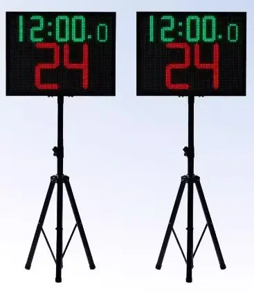 JM-127 24-second Linkage Scoreboard(Screen 2pcs 60*52*11cm,2*Tripod or 2*column)
JM-127 24-second Linkage Scoreboard(Screen 2pcs 60*52*11cm,2*Tripod or 2*column)