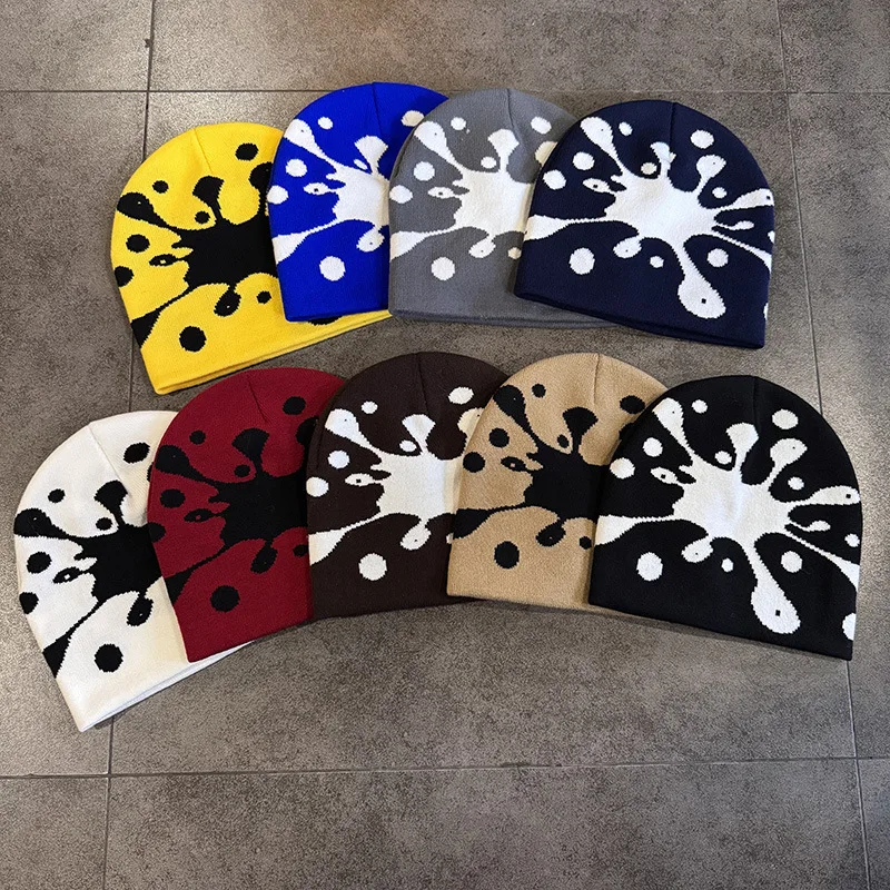 Water Drop Print Knit Beanie Men Women - Soft Stretchy Skull Cap for Street Fashion, Casual Outing Trendy Unisex Winter Hat Y2K
Water Drop Print Knit Beanie Men Women - Soft Stretchy Skull Cap for Street Fashion, Casual Outing Trendy Unisex Winter Hat Y2K
