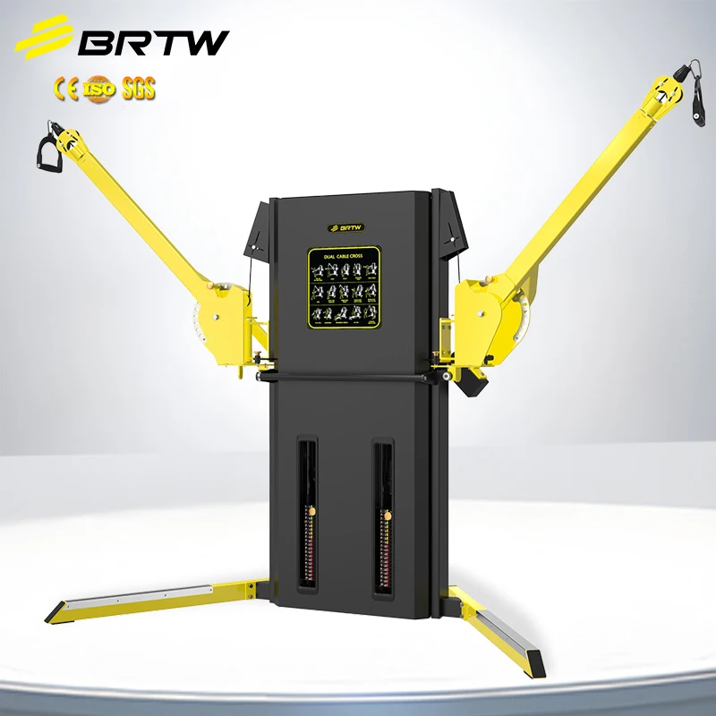 Fitness Adjustable Crossover Cable Dual Arm Pulley Machine Customization Gym Equipment Cross Commercial Functional Trainer
Fitness Adjustable Crossover Cable Dual Arm Pulley Machine Customization Gym Equipment Cross Commercial Functional Trainer